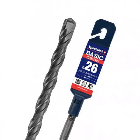 Drill SDS + BASIC 26x340 / 400mm, Specialist