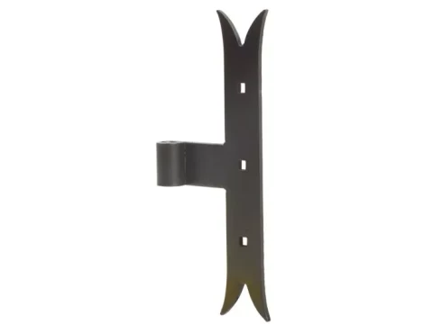 Durvju montāžas plāksne eņģei T 4400-240 melna AMIG