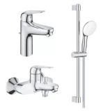 Grohe komplekts Euroeco (32743001,24265001,27598003), hroms
