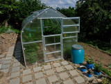 Greenhouse KLASIKA STANDART 5 - 2,5x2m with foundations and 4mm polycarbonate coating