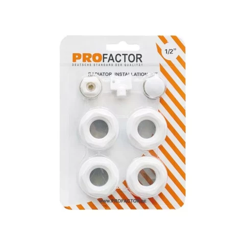 Radiatora pieslēguma komplekts1"x1/2"