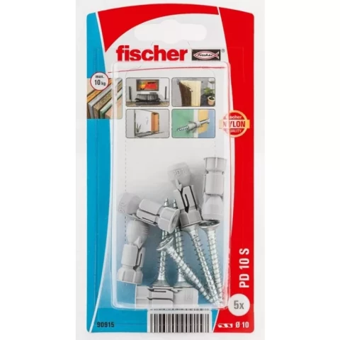 FISCHER PD 10 S dībelis 5gab 61-915B