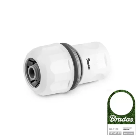 Konektors WHITE LINE 1/2", 5/8", 3/4" – UNIVERSAL BRADAS