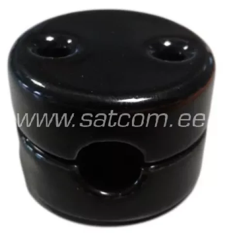 Изолятор FENDE для текстильного кабеля керамический 2 пары