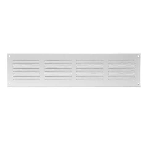 grille metal, 400x100mm, white