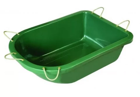 Universal tub with rails 110x71x30cm HUBERTUS HUNTER II -70°/+70° impact-resistant, rounded.