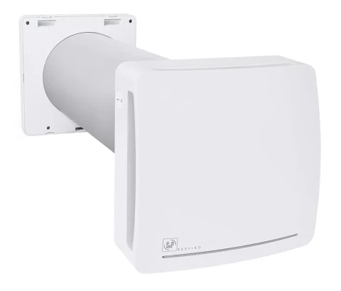 Recuperator RESPIRO 150 RD N 220-240V50 fan with heat exchanger, S&P 0204409