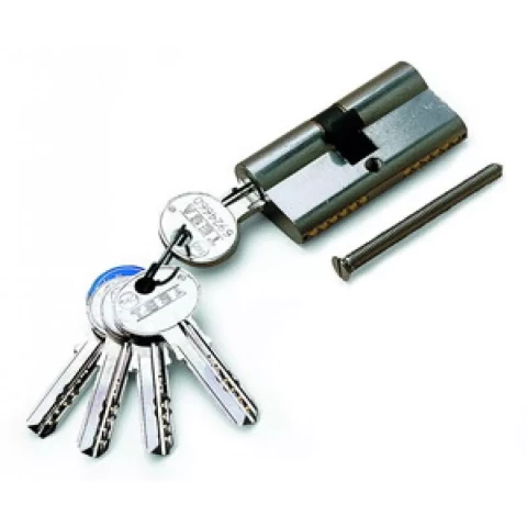 Multicilindrs 35/35mm  TESA niķelēts ar 5 atsl