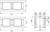Bauroc concrete beam 240x190x495mm 60gab