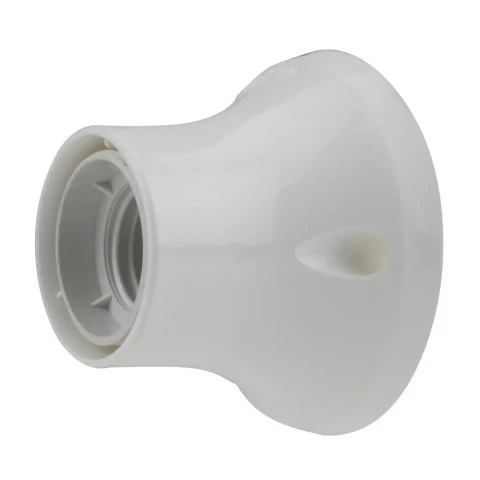 Patrona  E27 taisna,balta