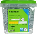 Montāžas skrūve 4.2x38mm Zn 250gab/iep., ESSVE 572638