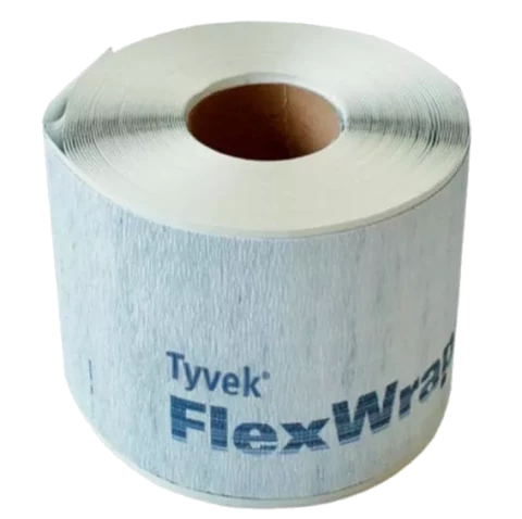Izstiepjama un elastīga blīvējošā lente TYVEK FLEXWRAP EZ, 60mm x 10m