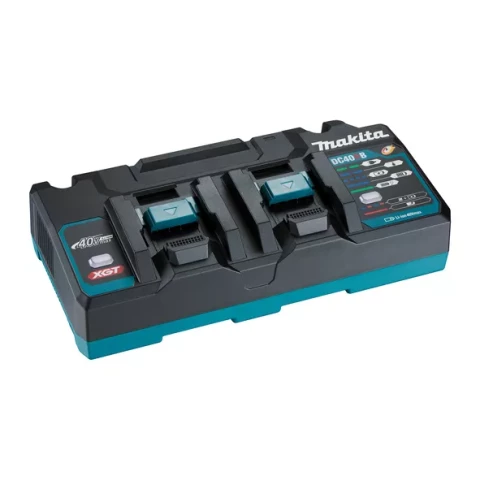 Akumulatora uzlādes ierīce DC40RB 40V XGT, diviem portiem, MAKITA 191N09-8