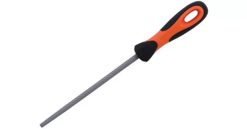 Skrāpvīle,apaļa, vidējs rievojums, 200mm, BAHCO 6-345-08-2-2