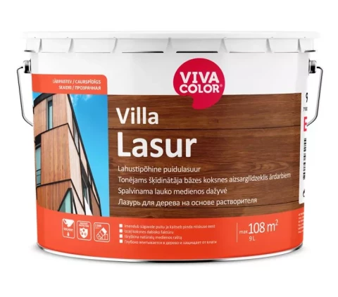 Vivacolor VILLA LASUR EC 9L Tintable wood impregnant