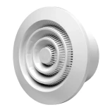 Вентиляционная решетка пластмассовая, ø80mm, потолочная