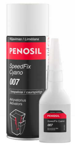 Двухкомпонентный клей PENOSIL SpeedFix Cyano 50 г и активатор 200 мл