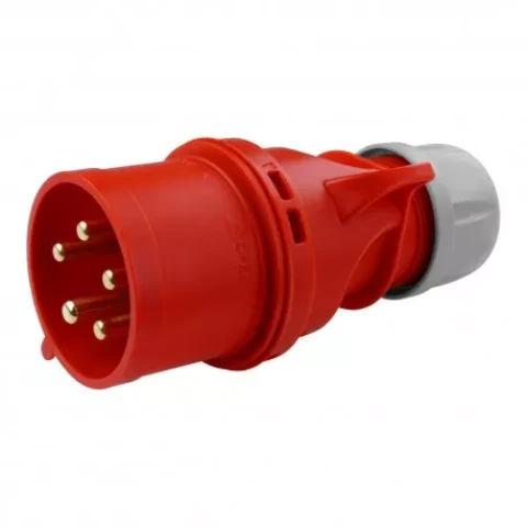 PCE Plug 32A 5p. 400V IP-44