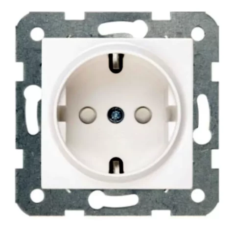 ASFORA Rozete ar bērnu aizsardzību a/z mehānisms balts EPH2970221