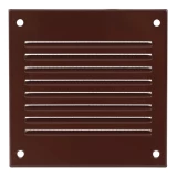 grille metal, 100x100mm, brown