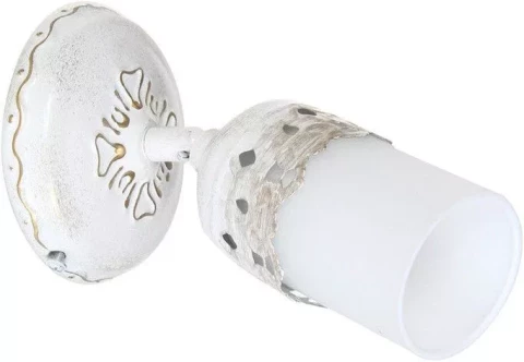 Sienas lampa FLORIS 40W E14ant.balta