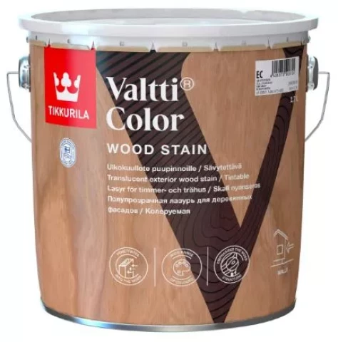Tikkurila VALTTI COLOR EC 2.7L фасадная лазурь