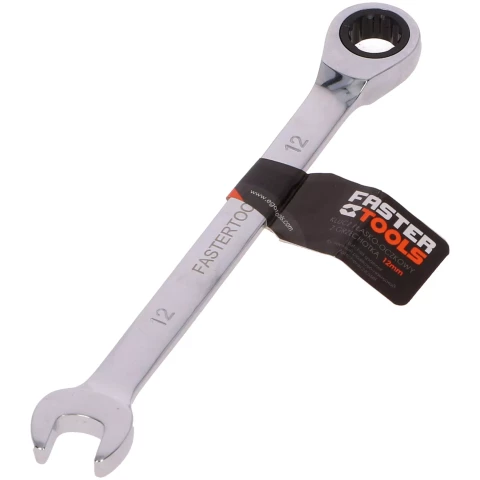 FASTER TOOLS Ключи рожково-накидные с трещеткой 18mm