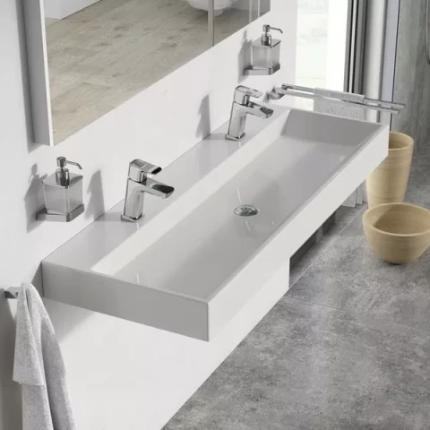 Ravak Izlietne Natural Duo 1200, balta, XJO01212000