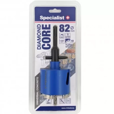 Алмазное корончатое сверло 82 мм, 11/2-9082