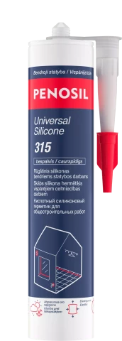 Penosil Universal Silicone 315c grey 280ml Universāls silikona hermētiķis pelēks
