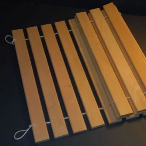 Liela pirts reste, melnalksnis 1000x600mm (nr.119)