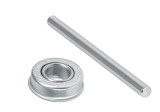Pneumatic wheel, 41x10cm with ball bearings TRUPER