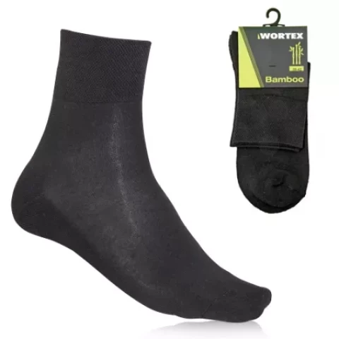 Zeķes Wortex Bamboo melnas, IZM 43-46