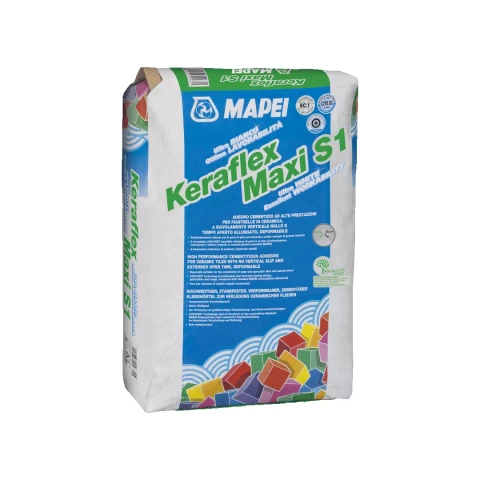 Mapei KERAFLEX Maxi S1 20kg Elastīga flīžu līme, pelēka