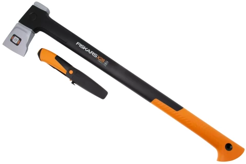 Fiskars X-series X28 Splitting Axe 71 cm with Utility Knife, Set 1075434