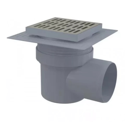 Traps 150x150 PP nerūs.t.reste  D110 horizontāls izvads