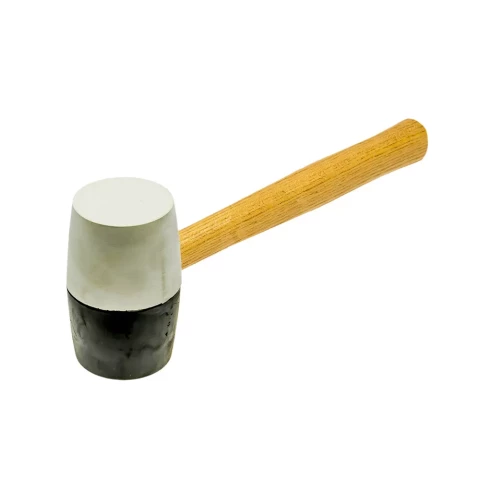 FASTER TOOLS Rubber mallet black-white 55 mm 255 g