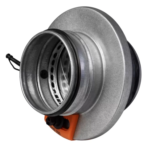 Vārsts ar plūsmas mērītāju Ø100mm ar gumijām xx