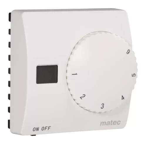 Grīdas termostats RTS-01A PP gaiss+grīda 16A IP21 MATEC