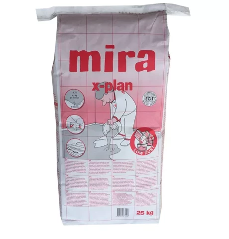 mira X-PLAN 25kg 2-50mm self levelling fiber reinforced levelling compound (CT-C30-F6)