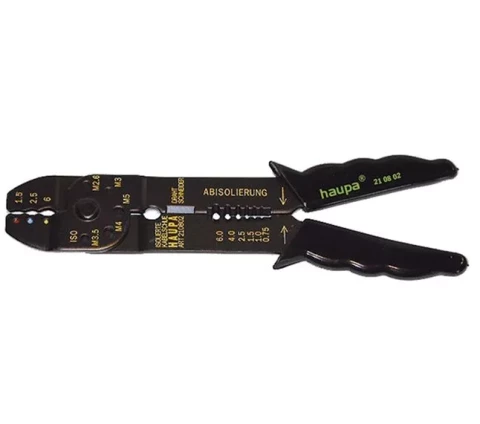 HAUPA knaibles izolētiem kabeļu uzgaļiem 0.5-6mm2 210802