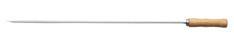 TRAMONTINA Skewer 95 cm, stainless steel blade with wooden handle.