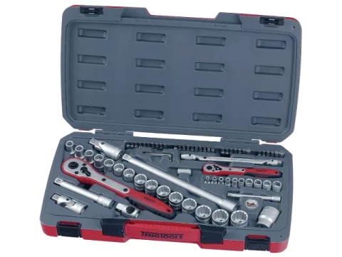 Набор инструментов T1272, 1/4 '' и 1/2 '' 72 шт. / Упак., Teng Tools