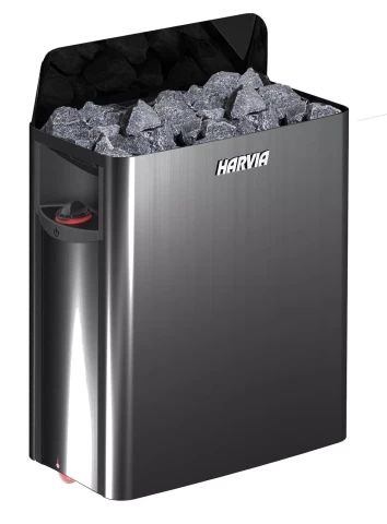 Electric heater Harvia The Wall SW60 6,0 kW Black Steel HSW600400M