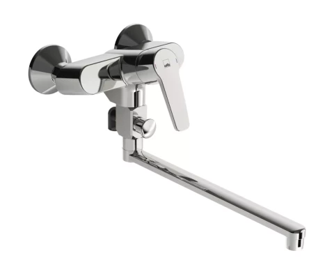 Смеситель для ванны/душа Oras SAGA с поворотным изливом 30 см, хром, 3942Y