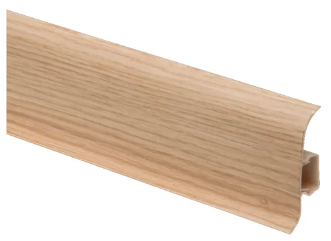 Skirting boards PVC for cables Premium M137 22x59x2200mm riverside oak
