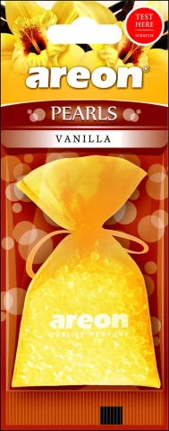 Areon flavor, hanging pouch, PEARLS, Vanila