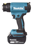 Construction hot air gun 18V without battery and without charger. Makita DHG181ZJ