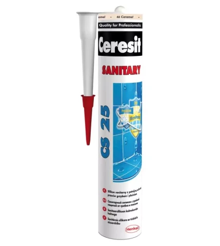 Ceresit CS25 Nr.07 280ml Sanitary Silicone Grey
