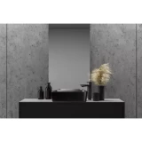 Izlietne liekama uz virsmas NYKS 47.5cm melna xx